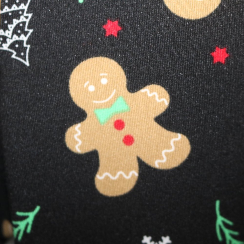 Kohl's Gingerbread man leggings size small nwt - Picture 3 of 4
